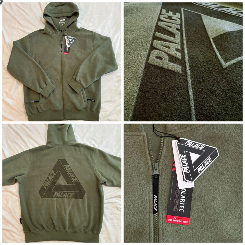 Palace Polartec Lazer Zip Up Hoodie